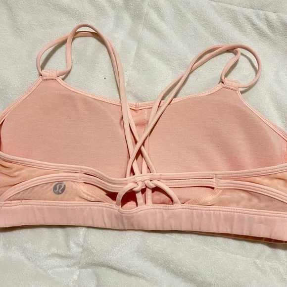 Lululemon strawberry milkshake sports bra - Picture 2 of 3